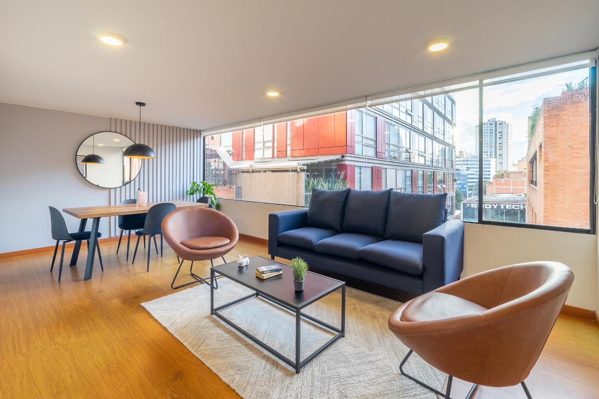 דירות בוגוטה Penthouse Chicala Colombian Experience In Parque Virrey מראה חיצוני תמונה