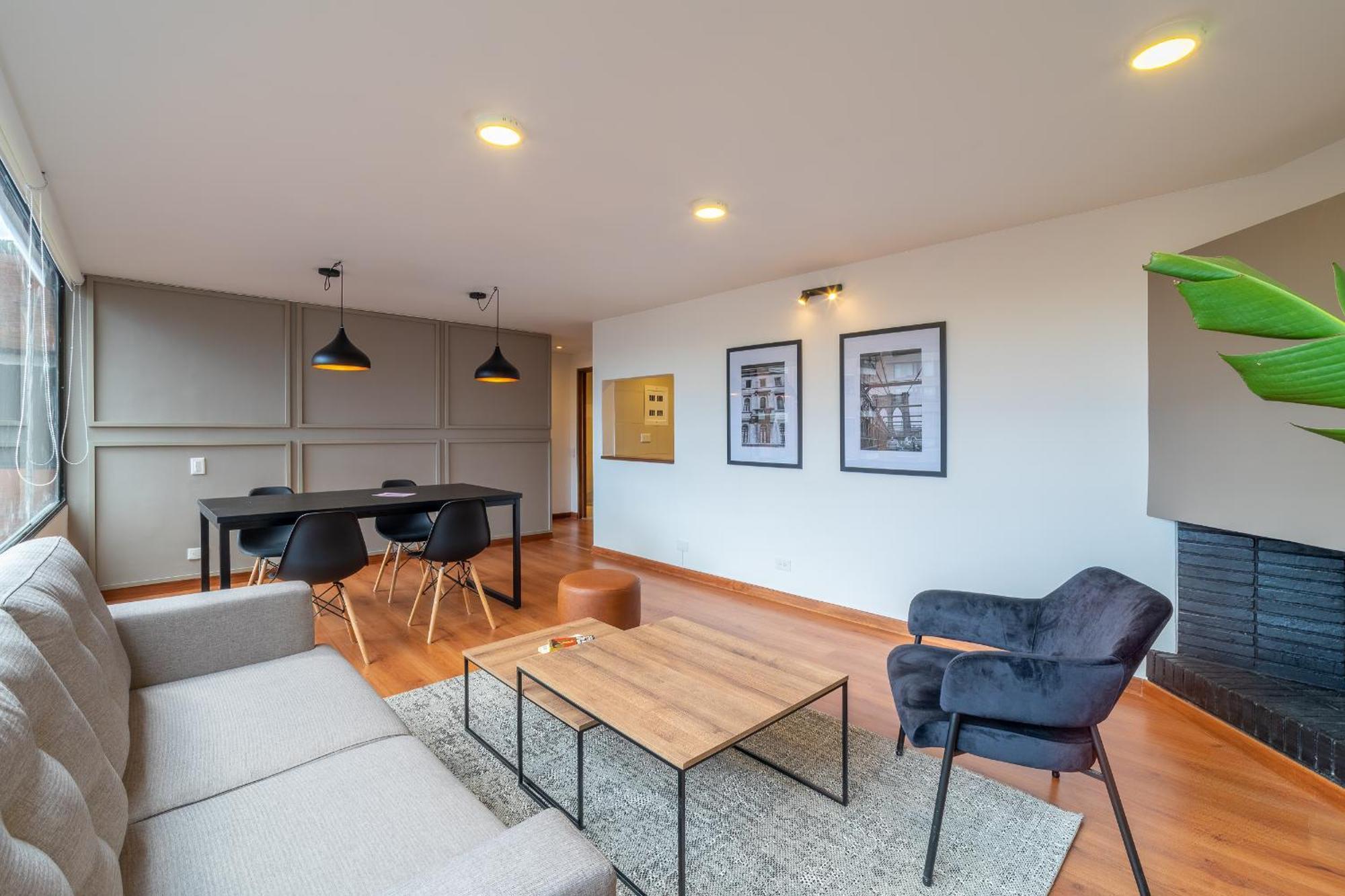 דירות בוגוטה Penthouse Chicala Colombian Experience In Parque Virrey מראה חיצוני תמונה