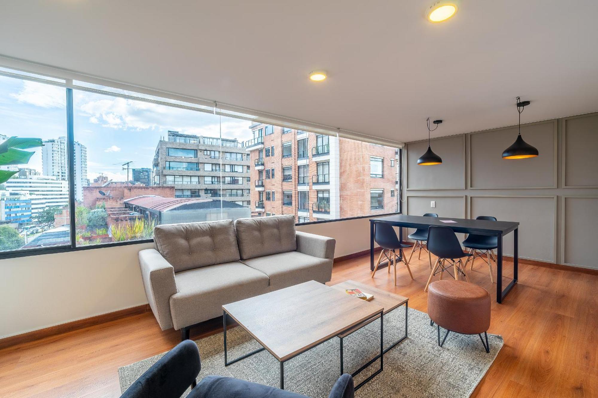 דירות בוגוטה Penthouse Chicala Colombian Experience In Parque Virrey מראה חיצוני תמונה