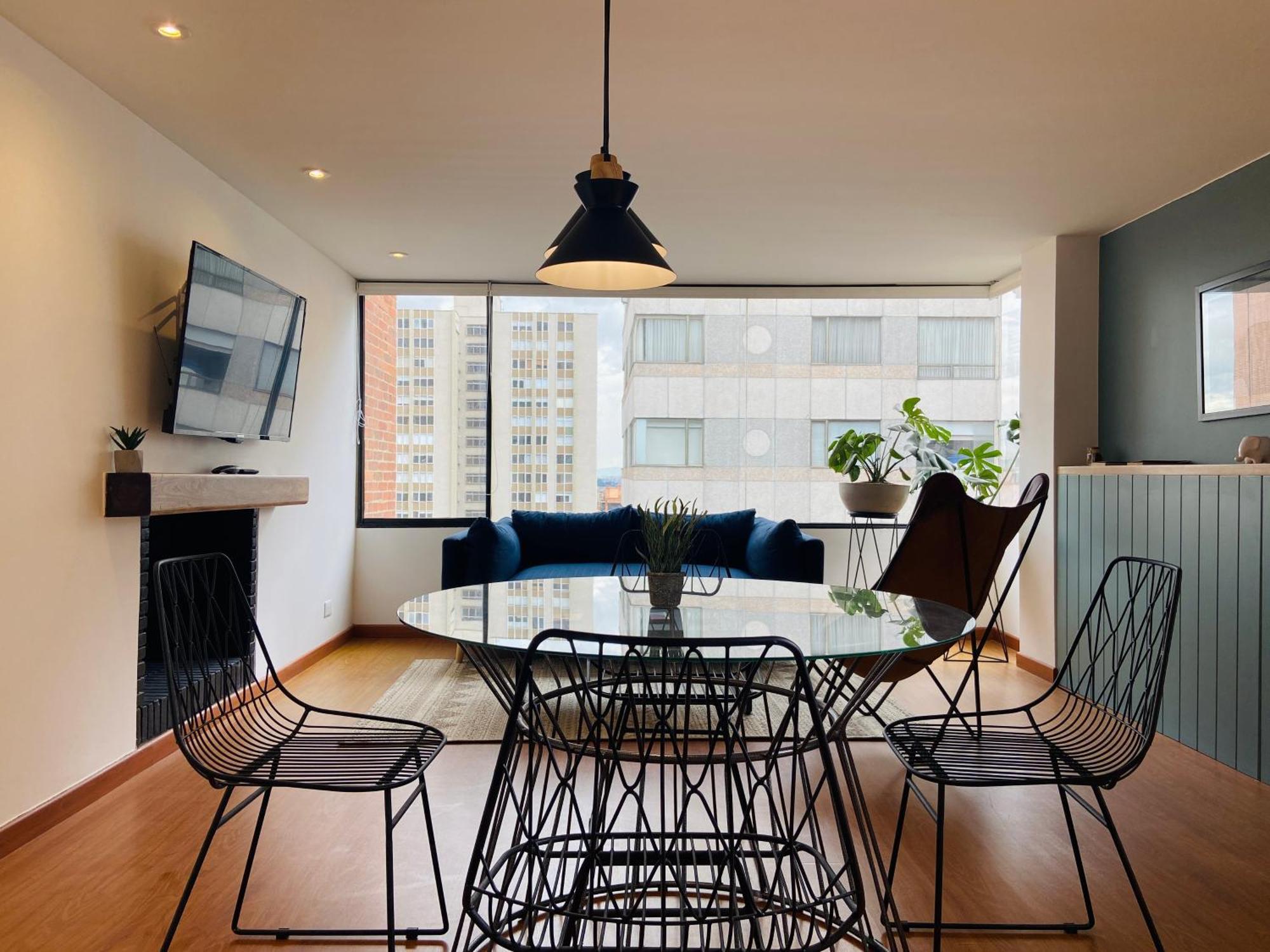 דירות בוגוטה Penthouse Chicala Colombian Experience In Parque Virrey מראה חיצוני תמונה