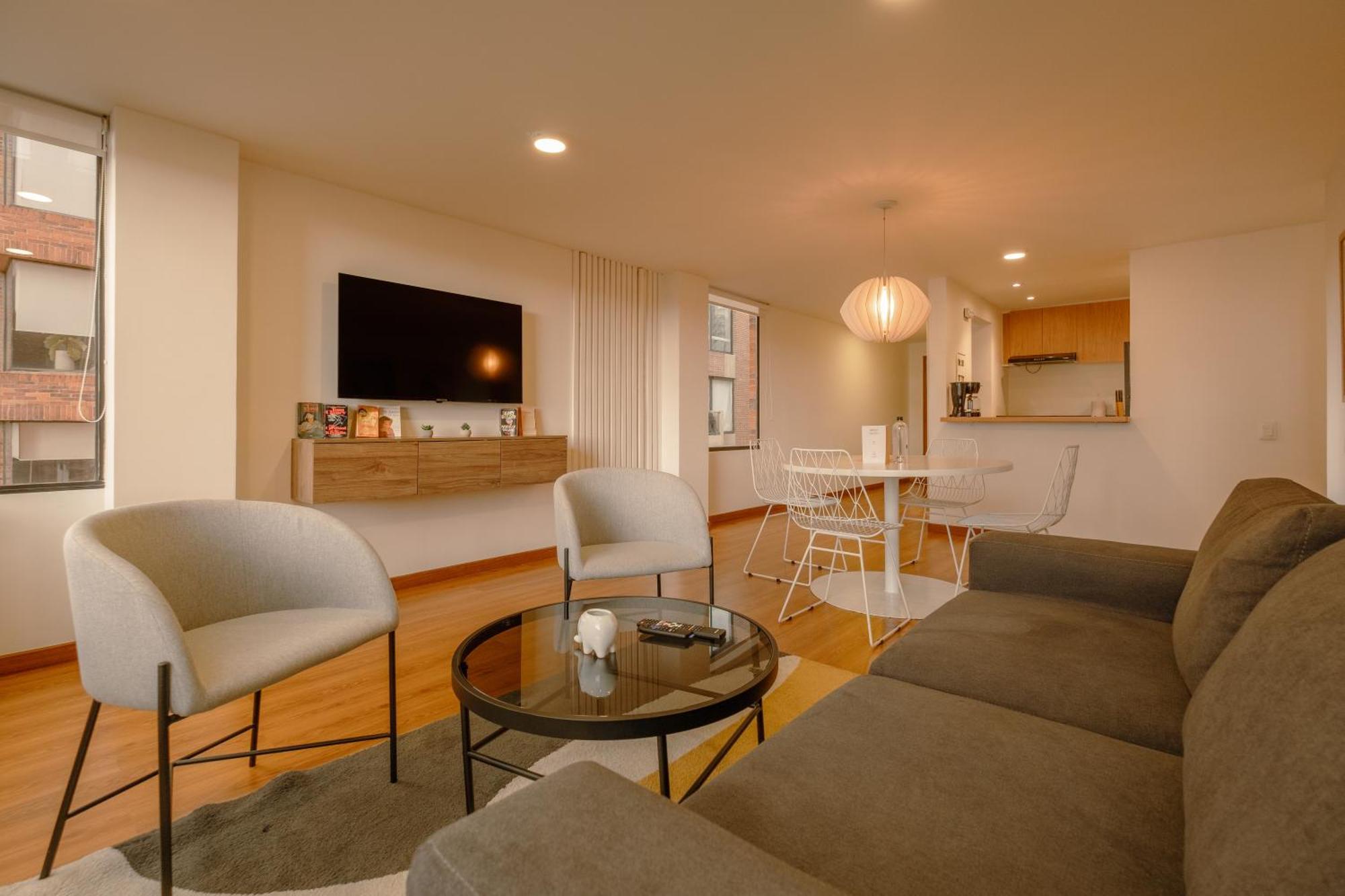 דירות בוגוטה Penthouse Chicala Colombian Experience In Parque Virrey מראה חיצוני תמונה
