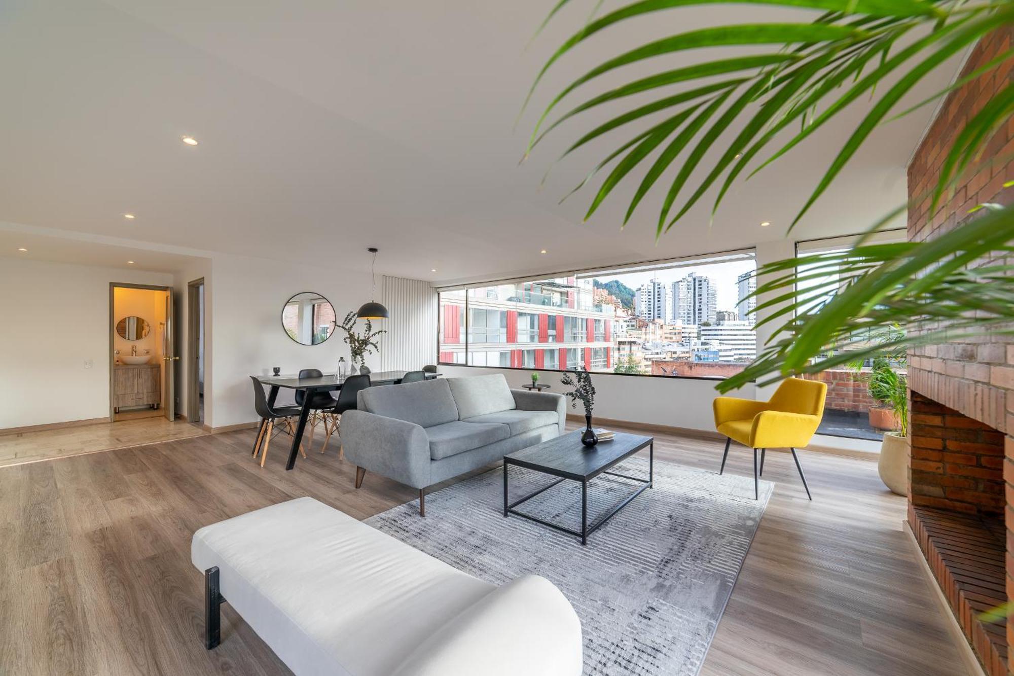 דירות בוגוטה Penthouse Chicala Colombian Experience In Parque Virrey מראה חיצוני תמונה